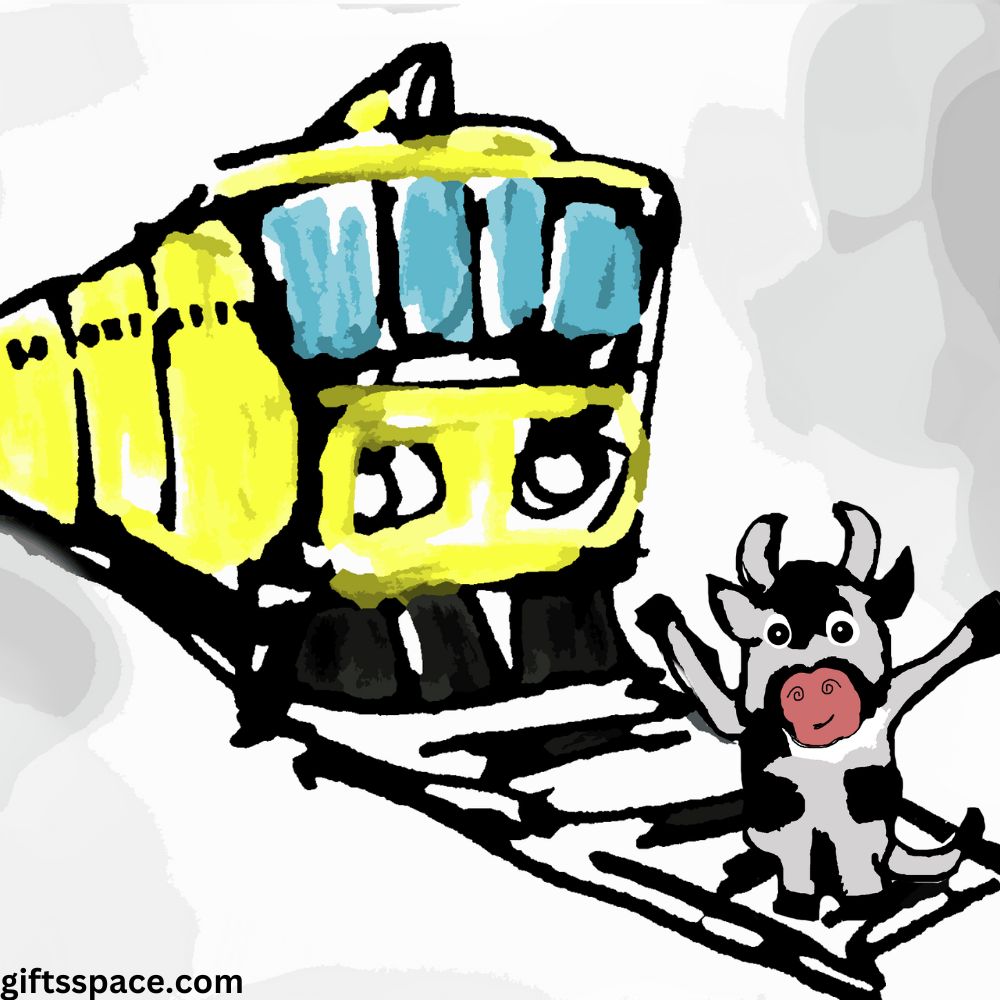 The Cow Who Stopped The Train