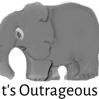 Old Elephant Finds It Outrageous