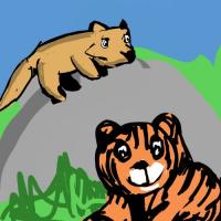 Fox And The Tiger