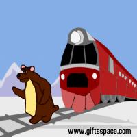 Bear And The Train