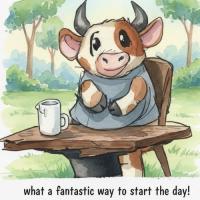 The Cow and the Caffeinated Tiger