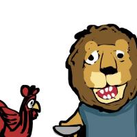 Rooster And The Lion
