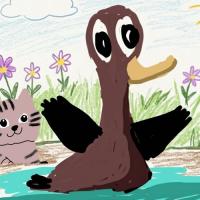 The Cat And The Duck