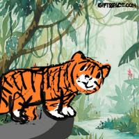 A Tiger's Favorite Fishing Spot