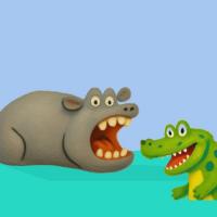Why The Hippo Opened His Big Mouth