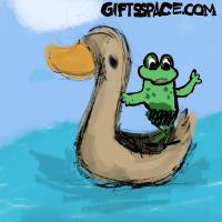 The Duckback Ride Of Miski The Frog