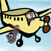 Monkey Adventure Flying