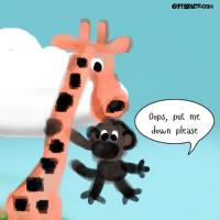 Seeing What A Giraffe Sees