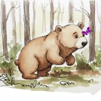 The Bear Who Loved Butterflies